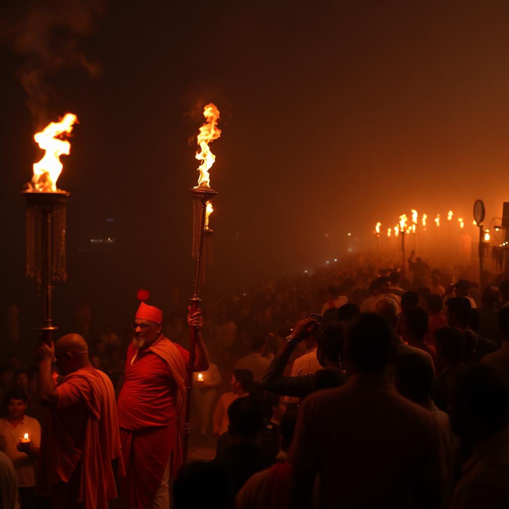 Ganga Aarti at Dashashwamedh Ghat, Varanasi