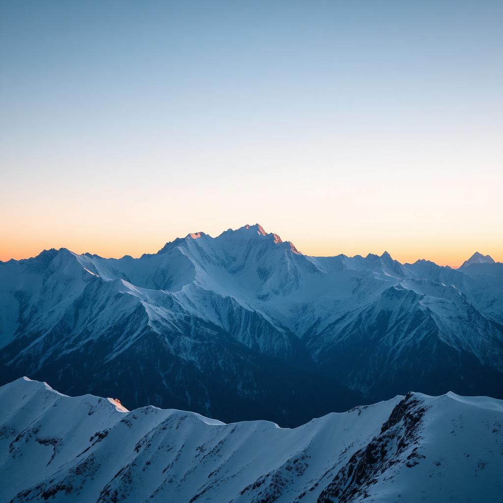 Himalayan mountains in Nepal